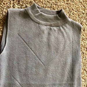 crew neck vest